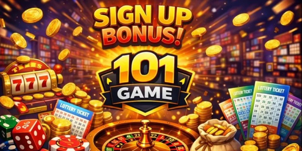 101 game Signup Bonus