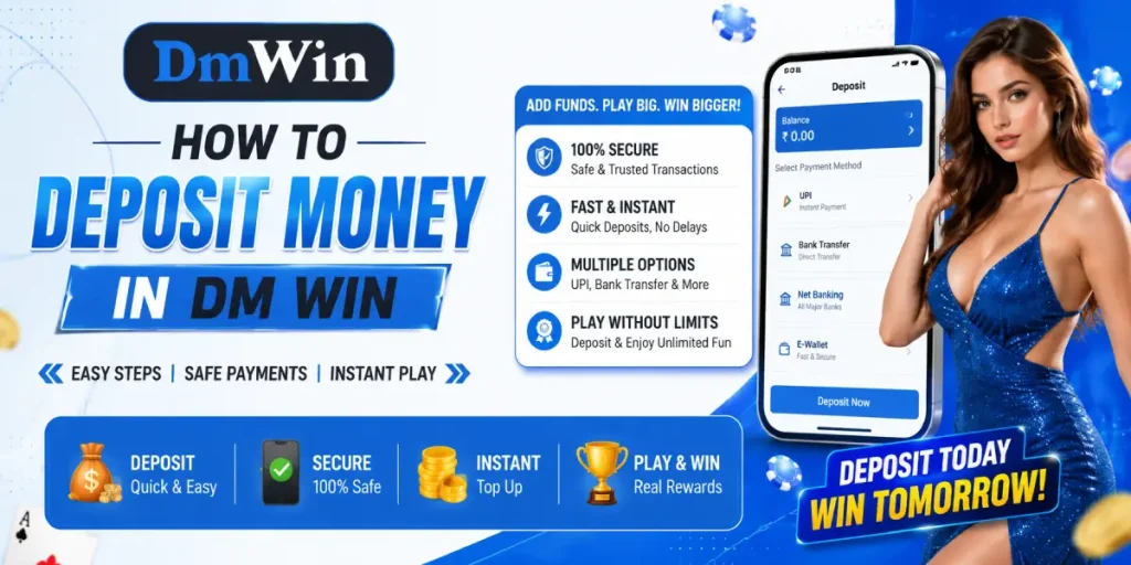how to deposit money in dm win